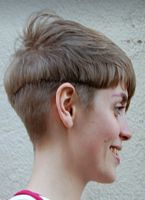 fryzury krótkie - uczesanie damskie z włosów krótkich zdjęcie numer 102